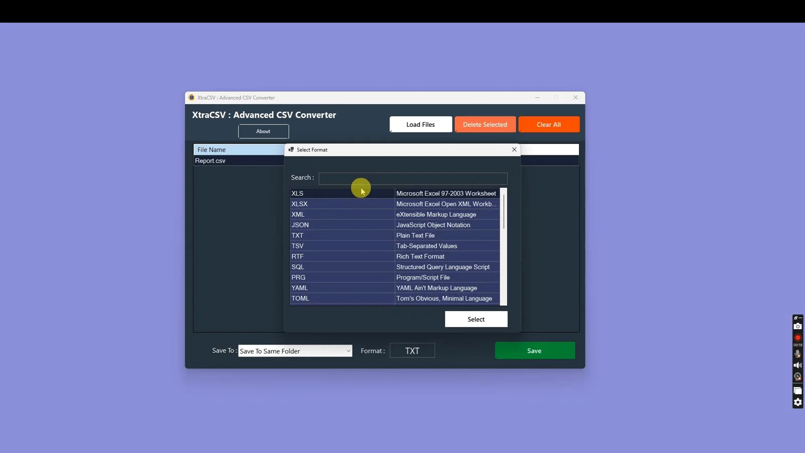 App Screenshot