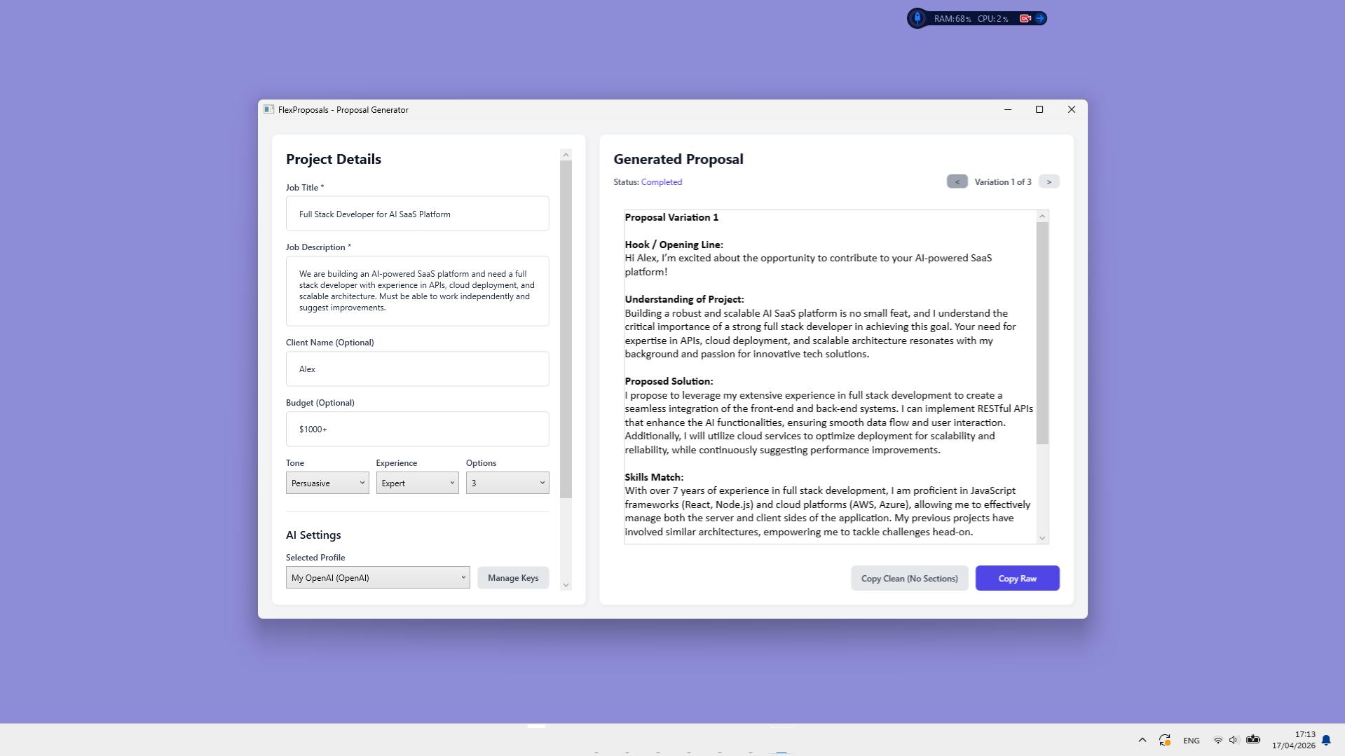 App Screenshot