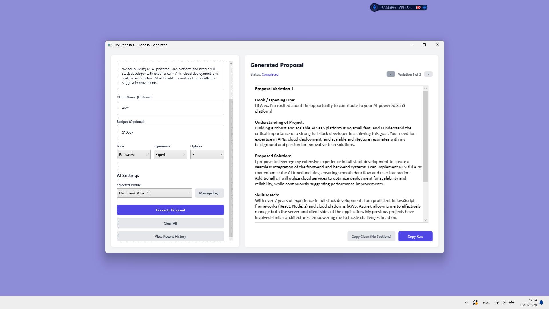 App Screenshot