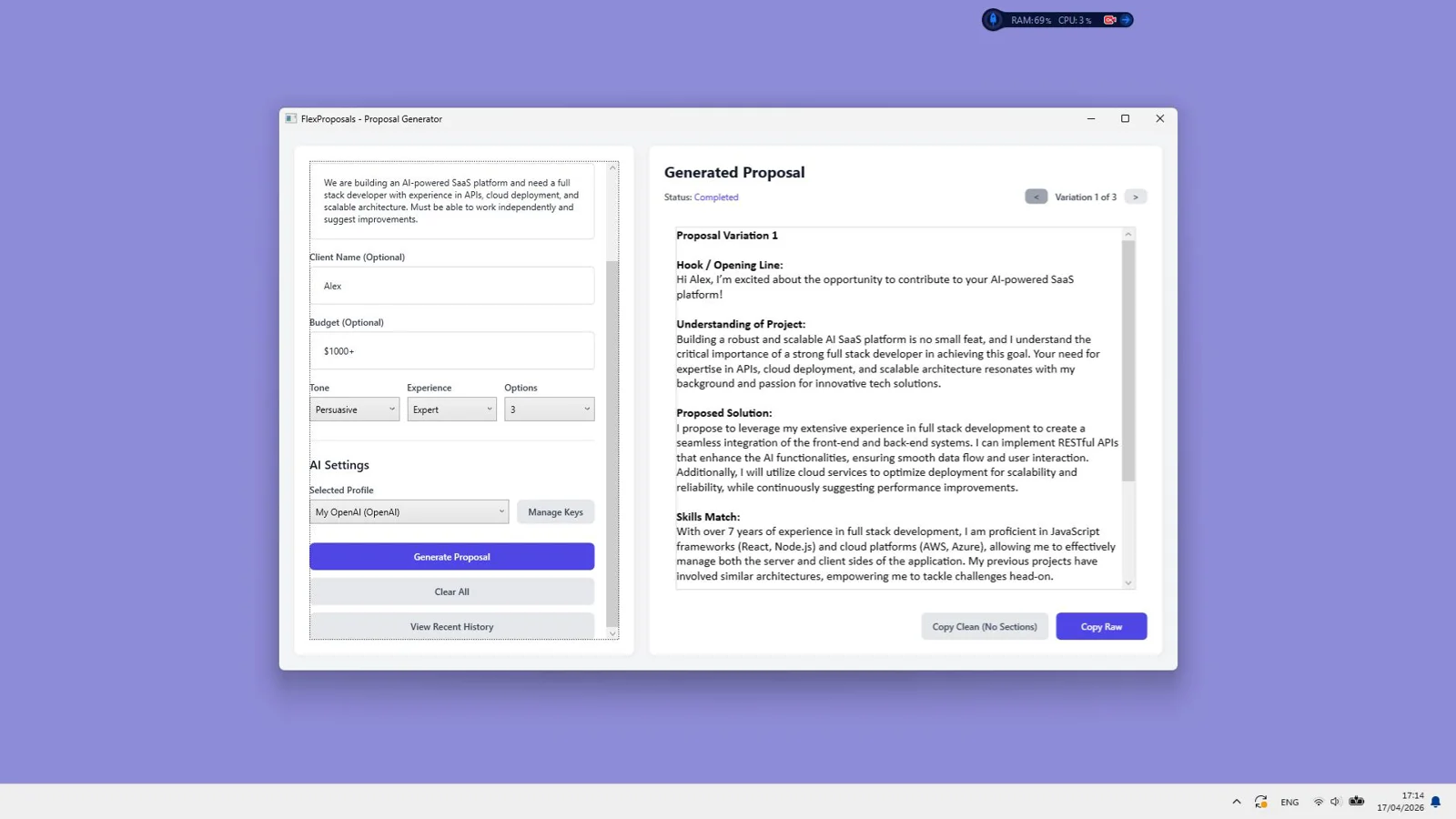 App Screenshot