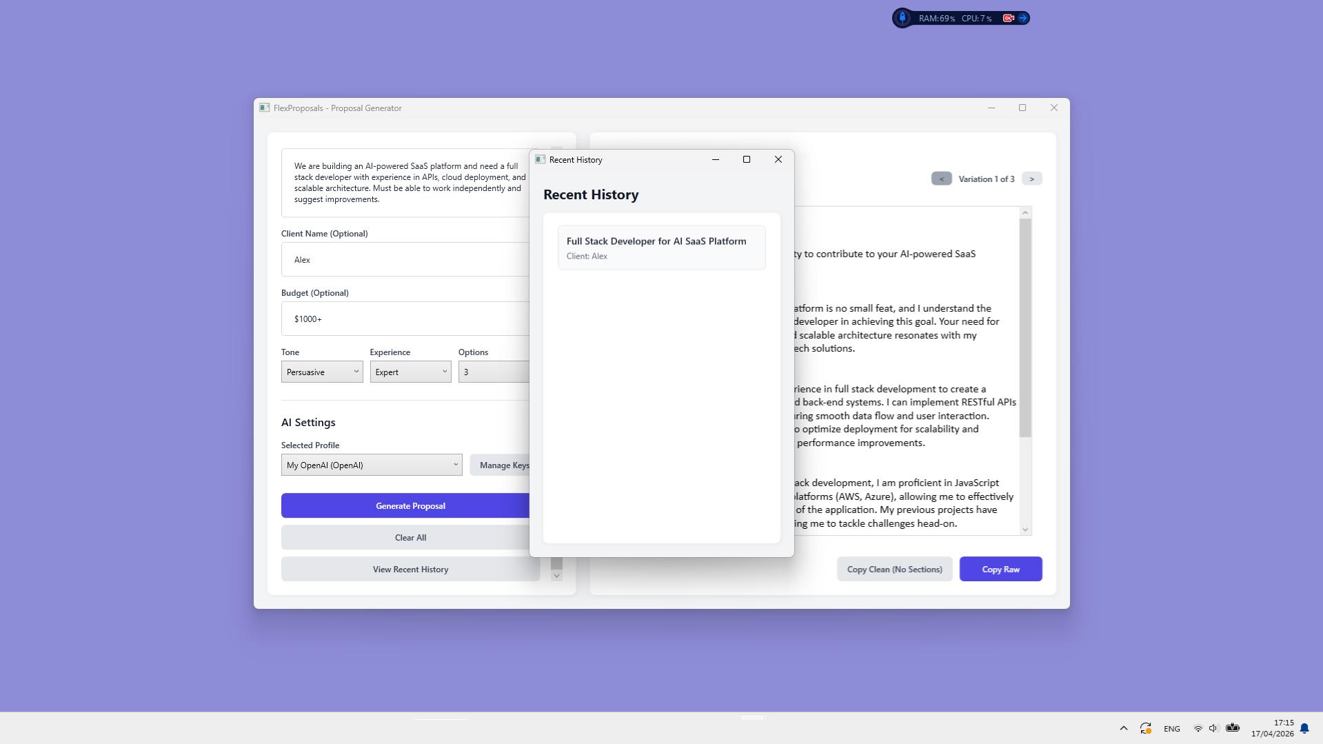 App Screenshot