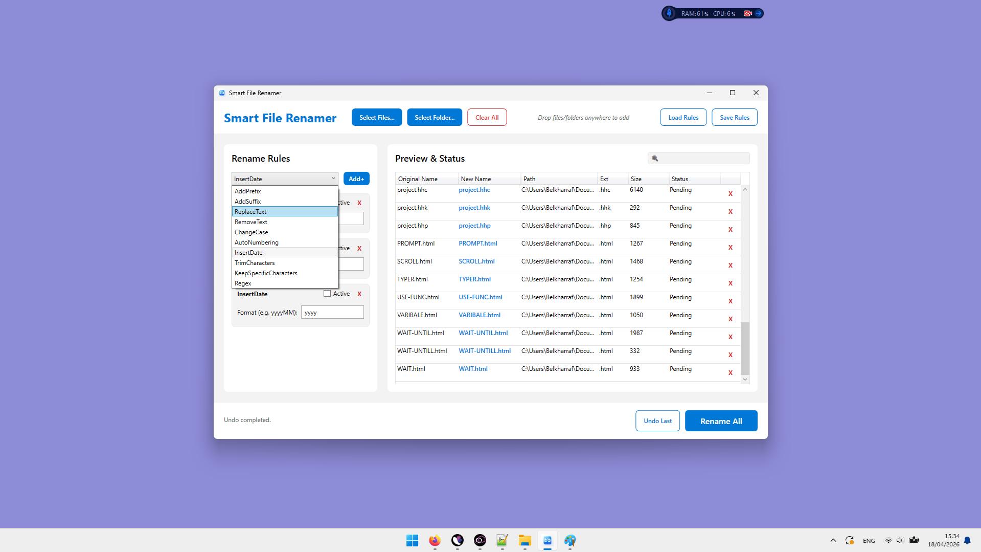 App Screenshot