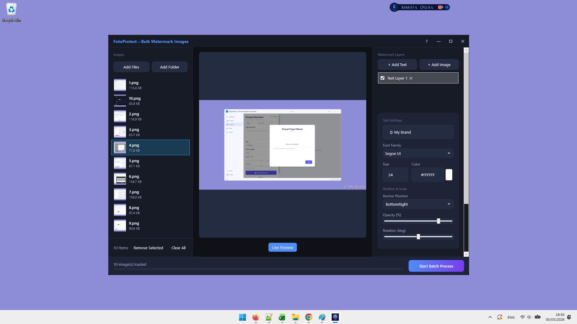 App Screenshot
