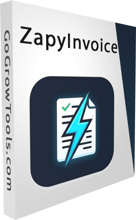 ZapyInvoice – Offline Invoice Management System BoxShot