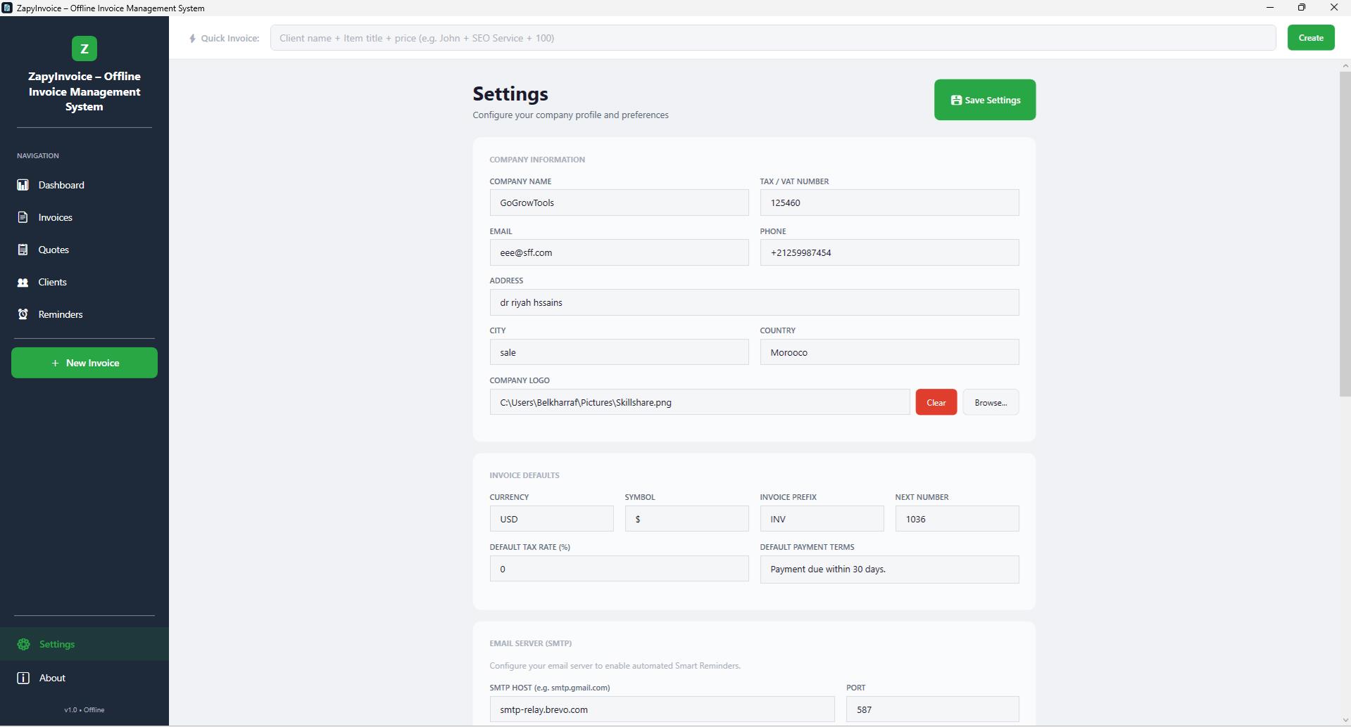 App Screenshot