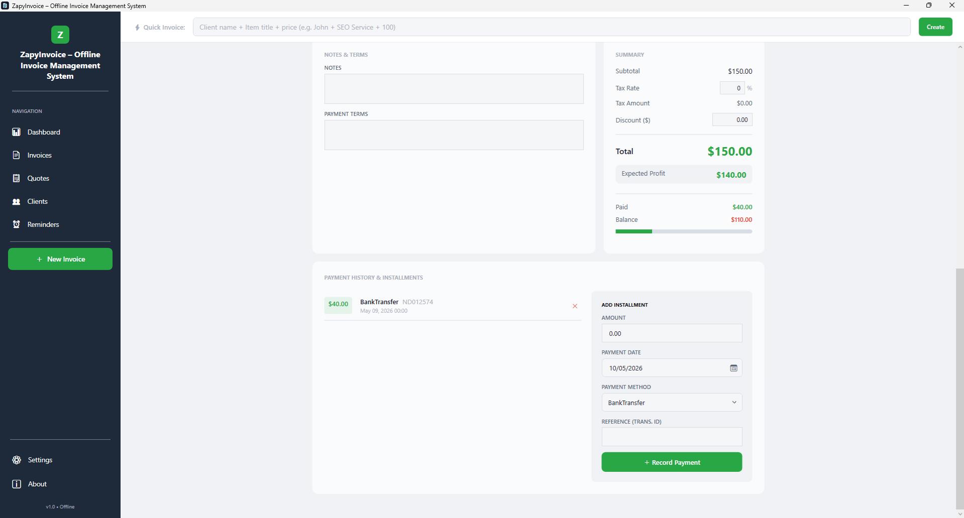 App Screenshot