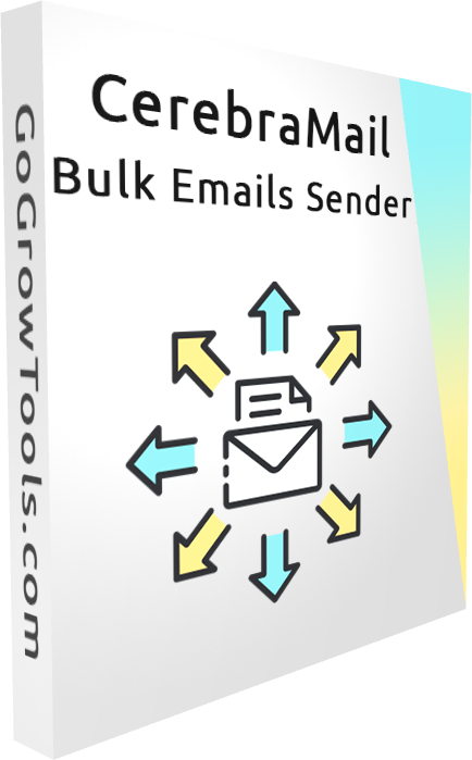 CerebraMail Advanced Bulk Email Sender Boxshot