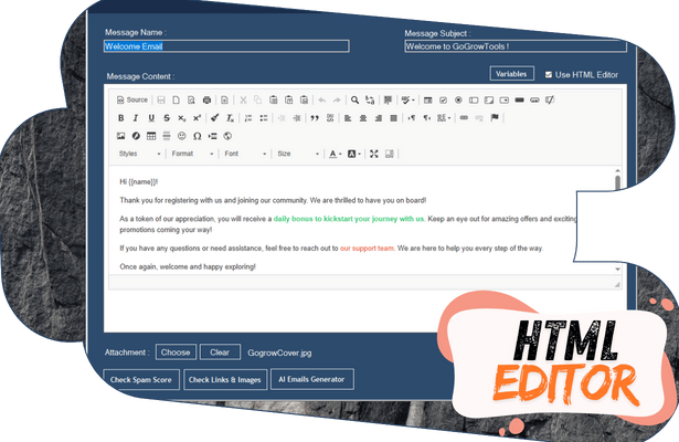 CerebraMail : Advanced Bulk Email Sender  | HTML Editors | AI Tools | Spam Checker| Reseller License